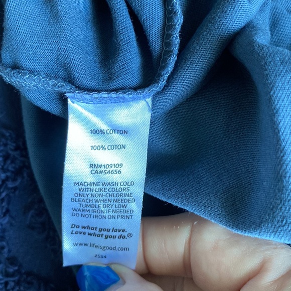 Life is Good, Class of 22, Size Small Blue TShirt, NWT - Picture 7 of 7